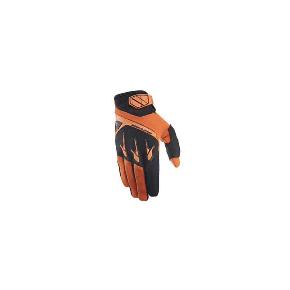 Guantes ATOM color negro y naranja talla XL SIXSIXONE