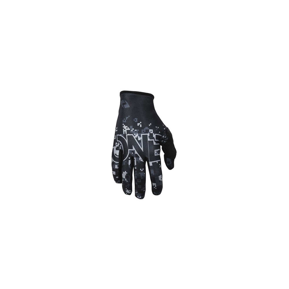 Guantes Zero Camo color negro talla M SIXSIXONE