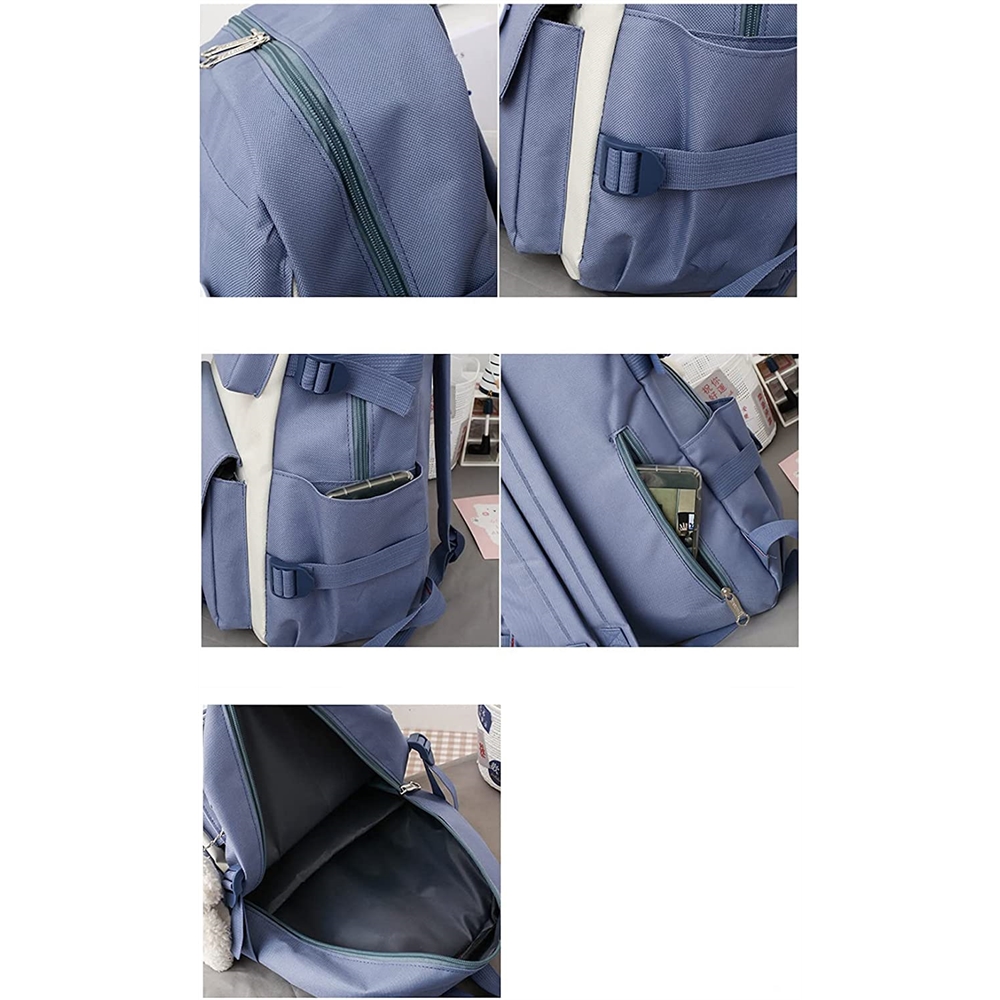 Blue Pinafore Denim Dress