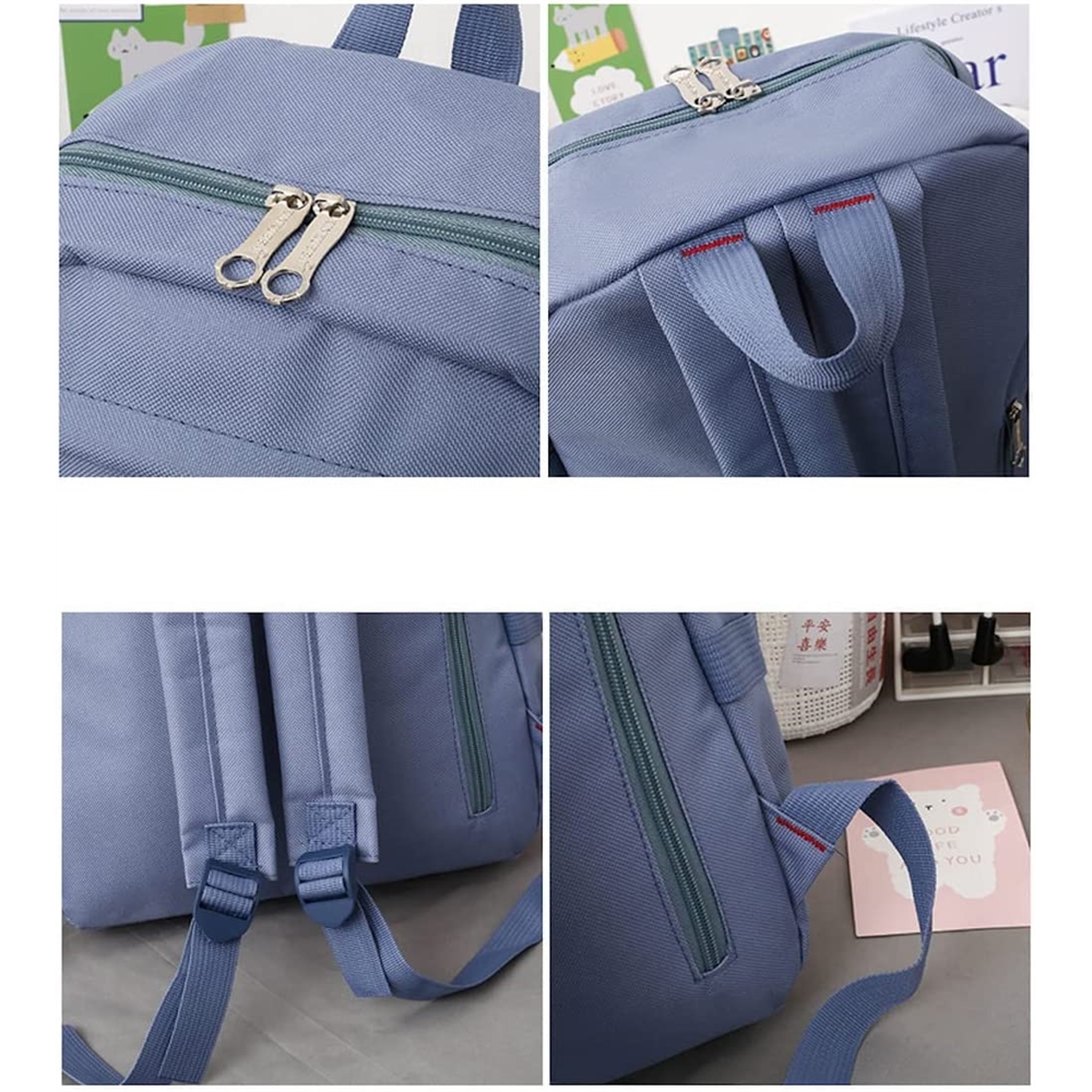 Blue Pinafore Denim Dress