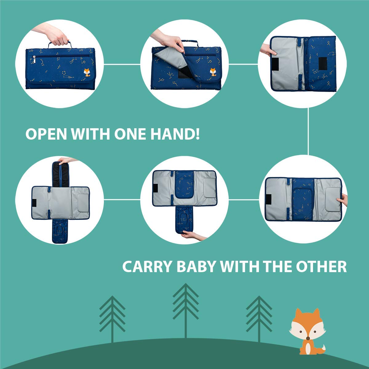 Blue Pinafore Denim Dress