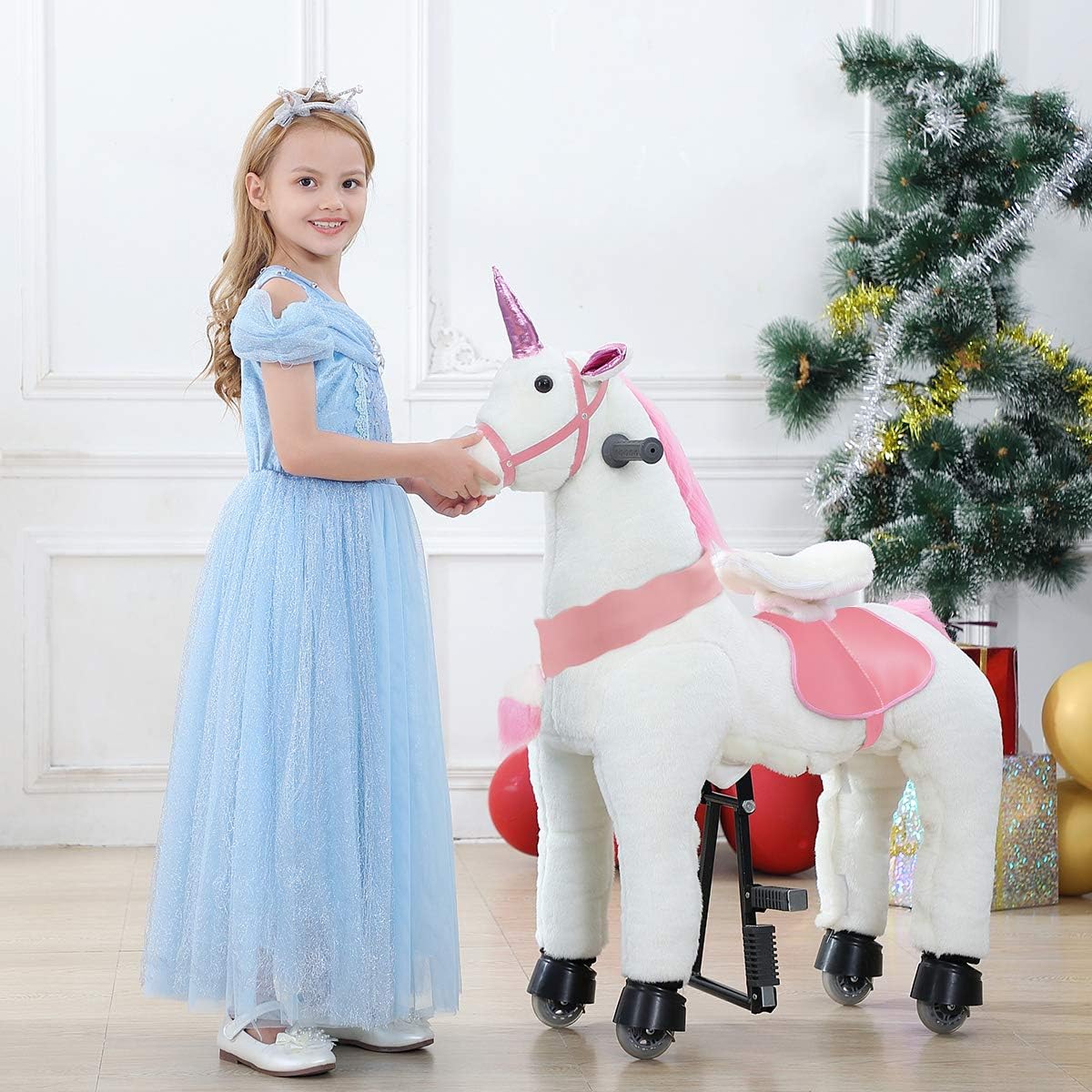 Blue Pinafore Denim Dress