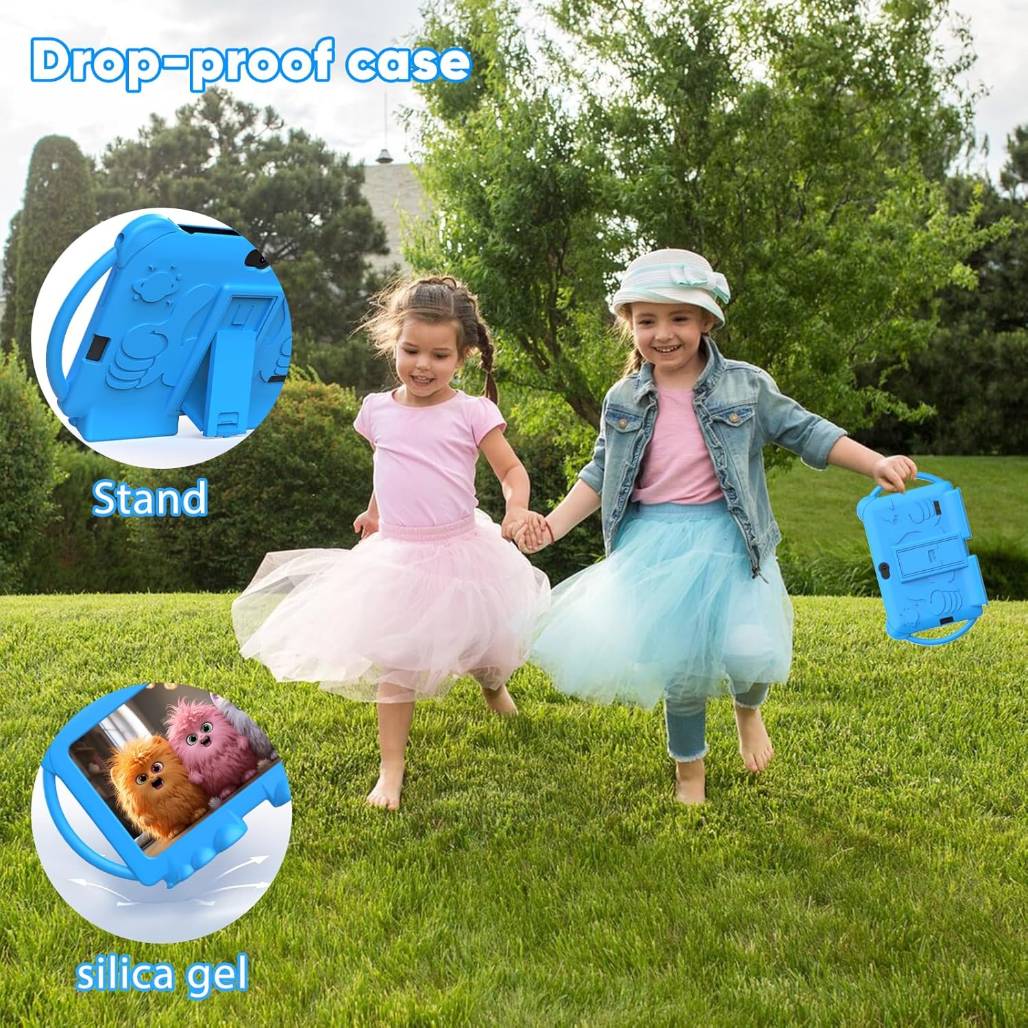 Blue Pinafore Denim Dress
