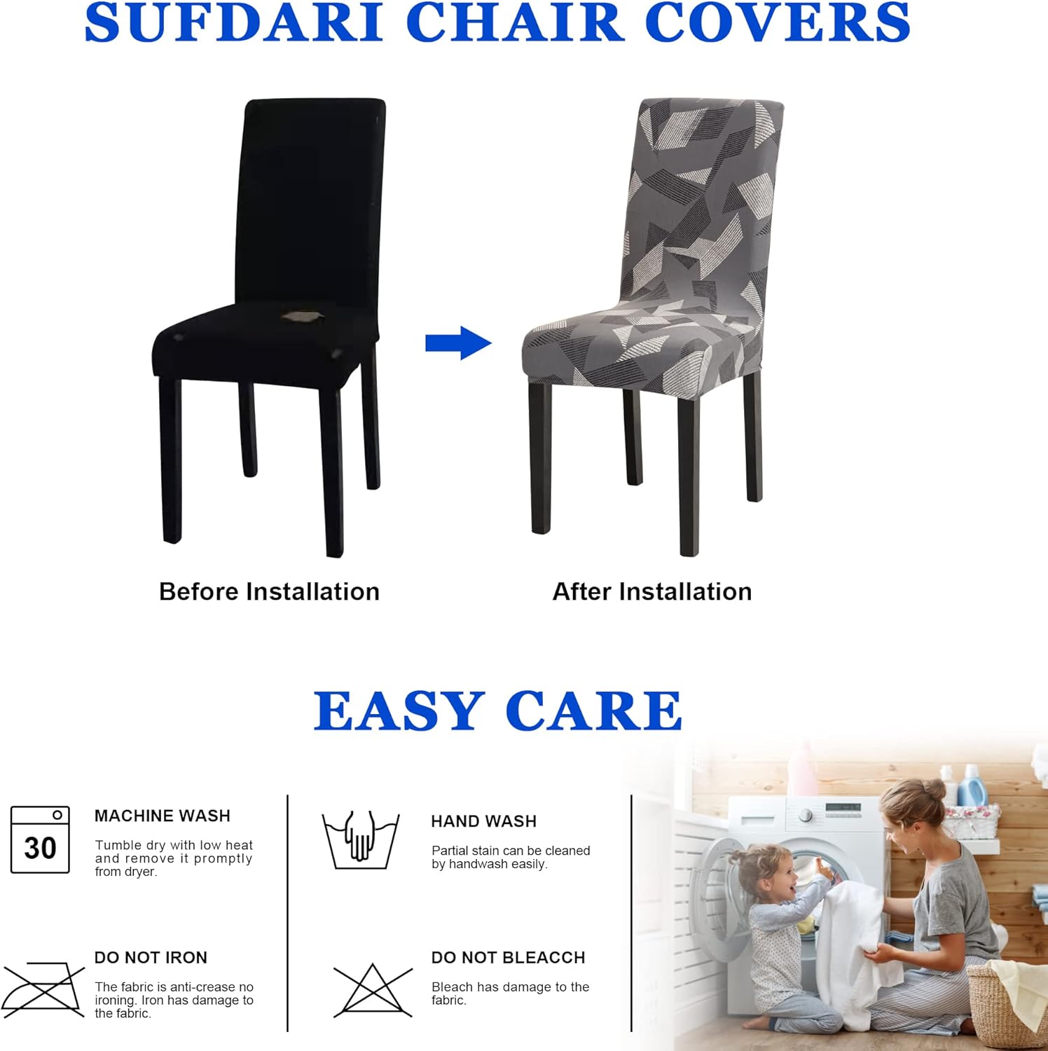 Blue Pinafore Denim Dress