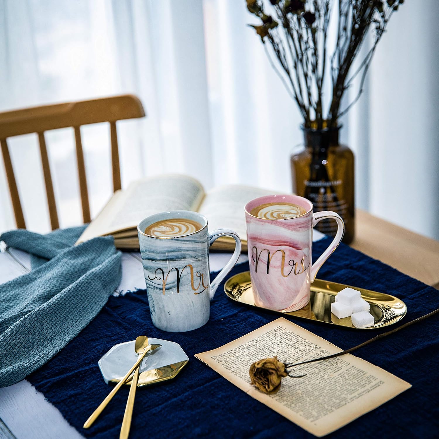 Blue Pinafore Denim Dress
