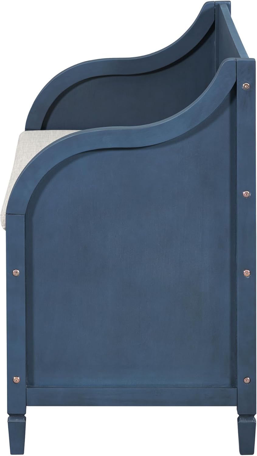 Blue Pinafore Denim Dress
