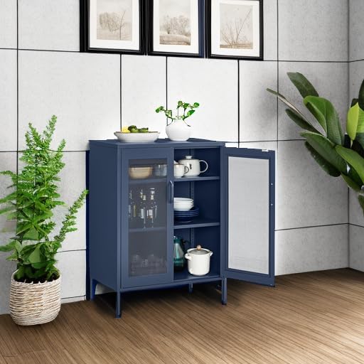 Blue Pinafore Denim Dress