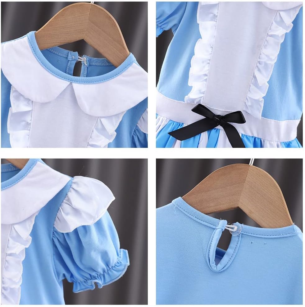 Blue Pinafore Denim Dress