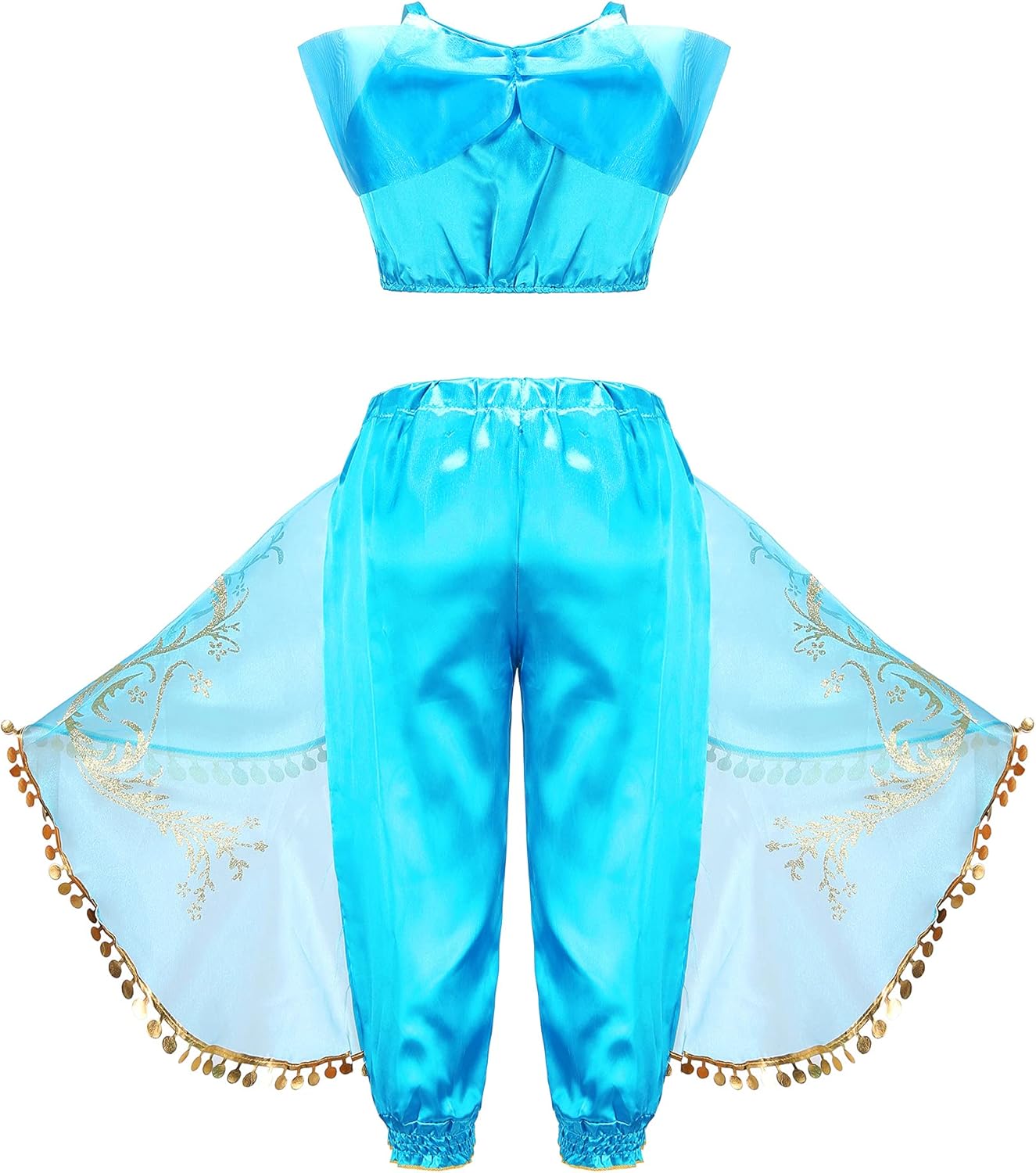Blue Pinafore Denim Dress