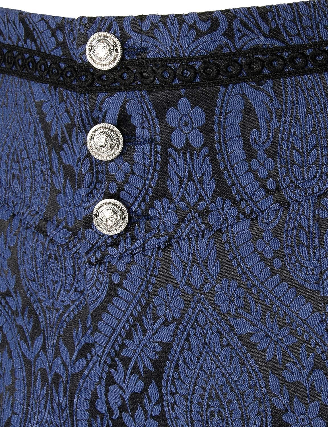 Blue Pinafore Denim Dress