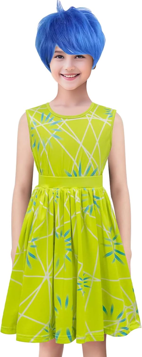 Blue Pinafore Denim Dress