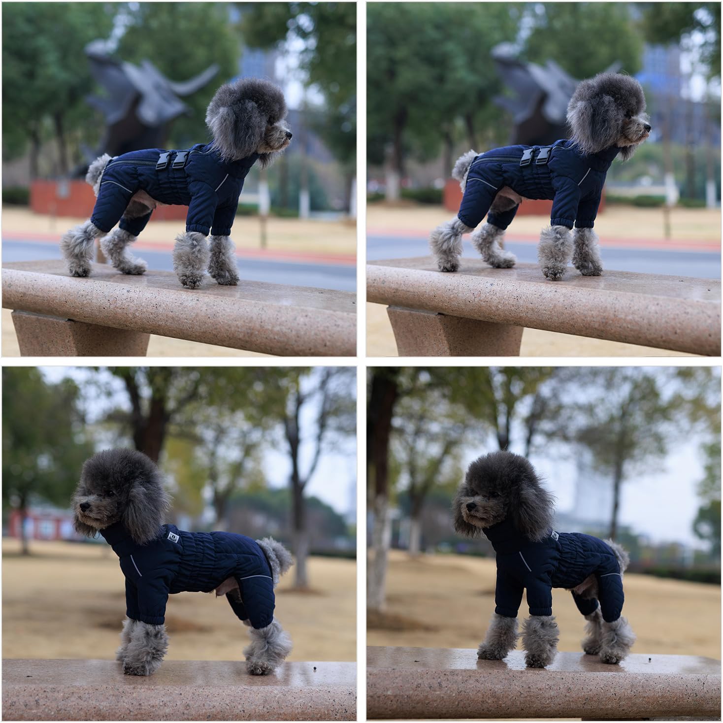 Blue Pinafore Denim Dress