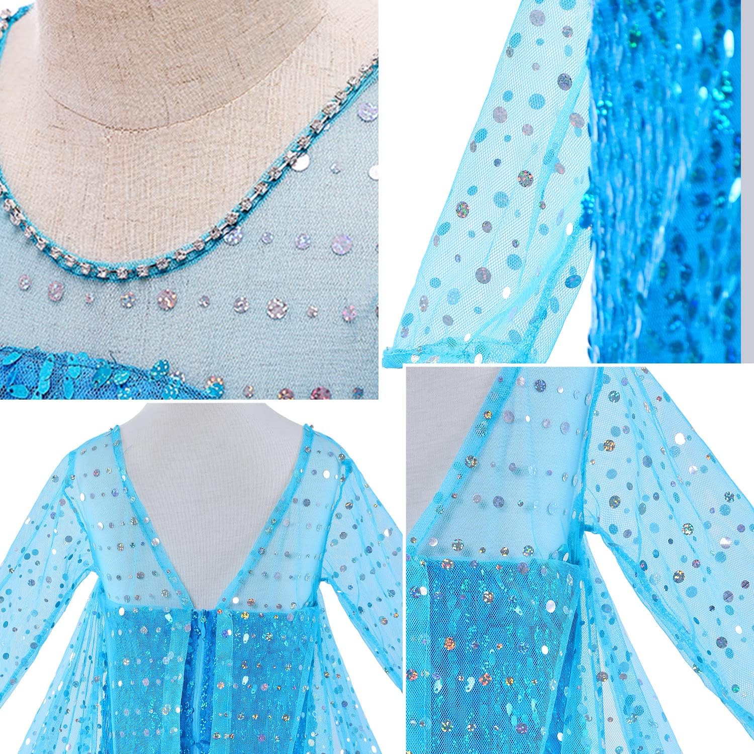 Blue Pinafore Denim Dress