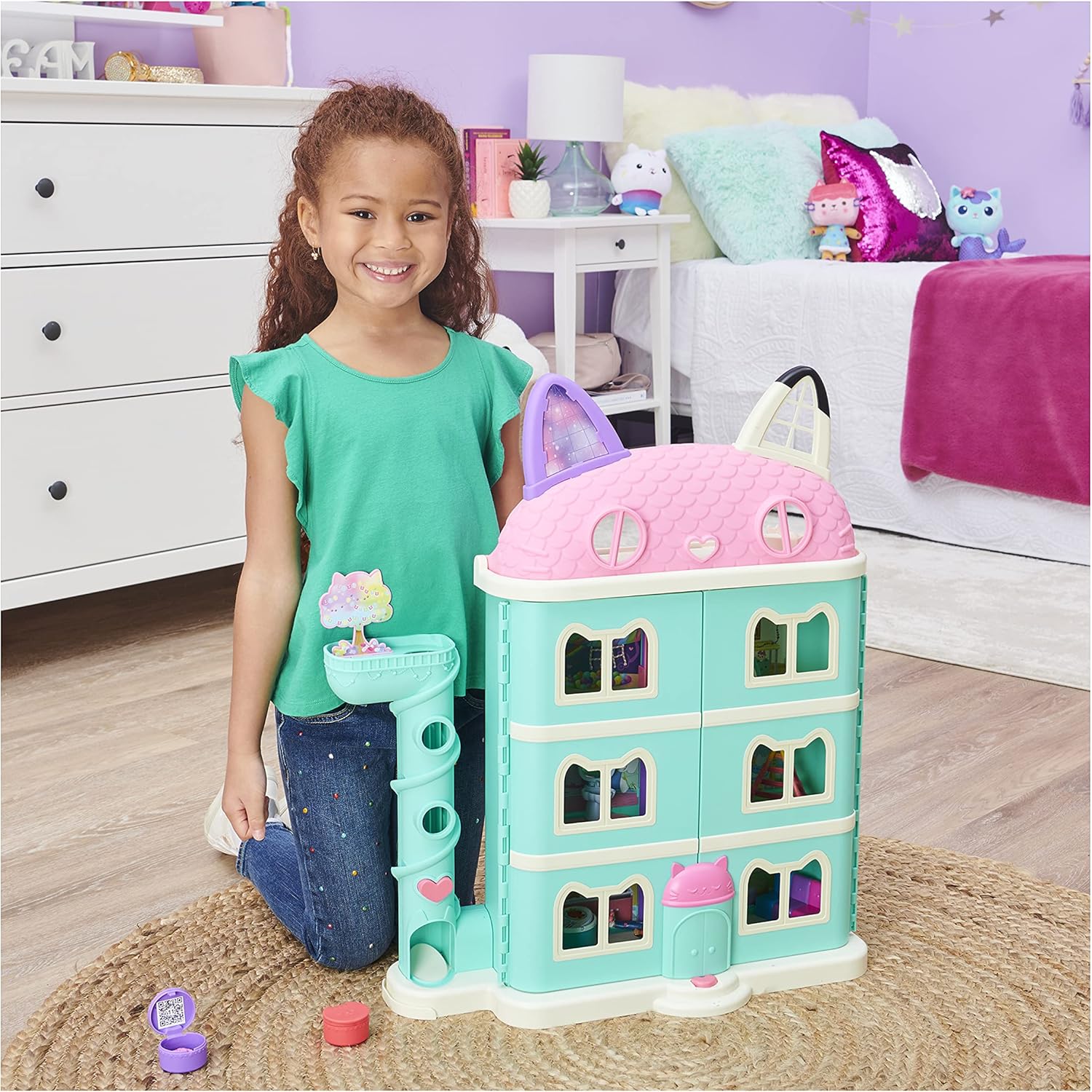 Blue Pinafore Denim Dress