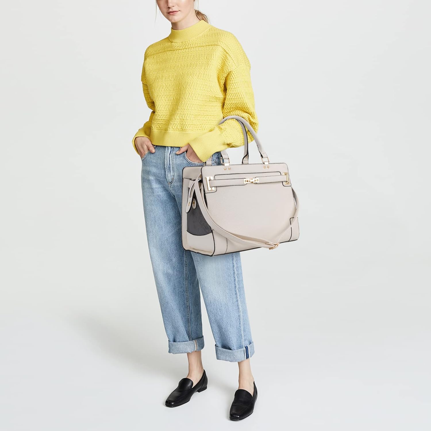 Blue Pinafore Denim Dress