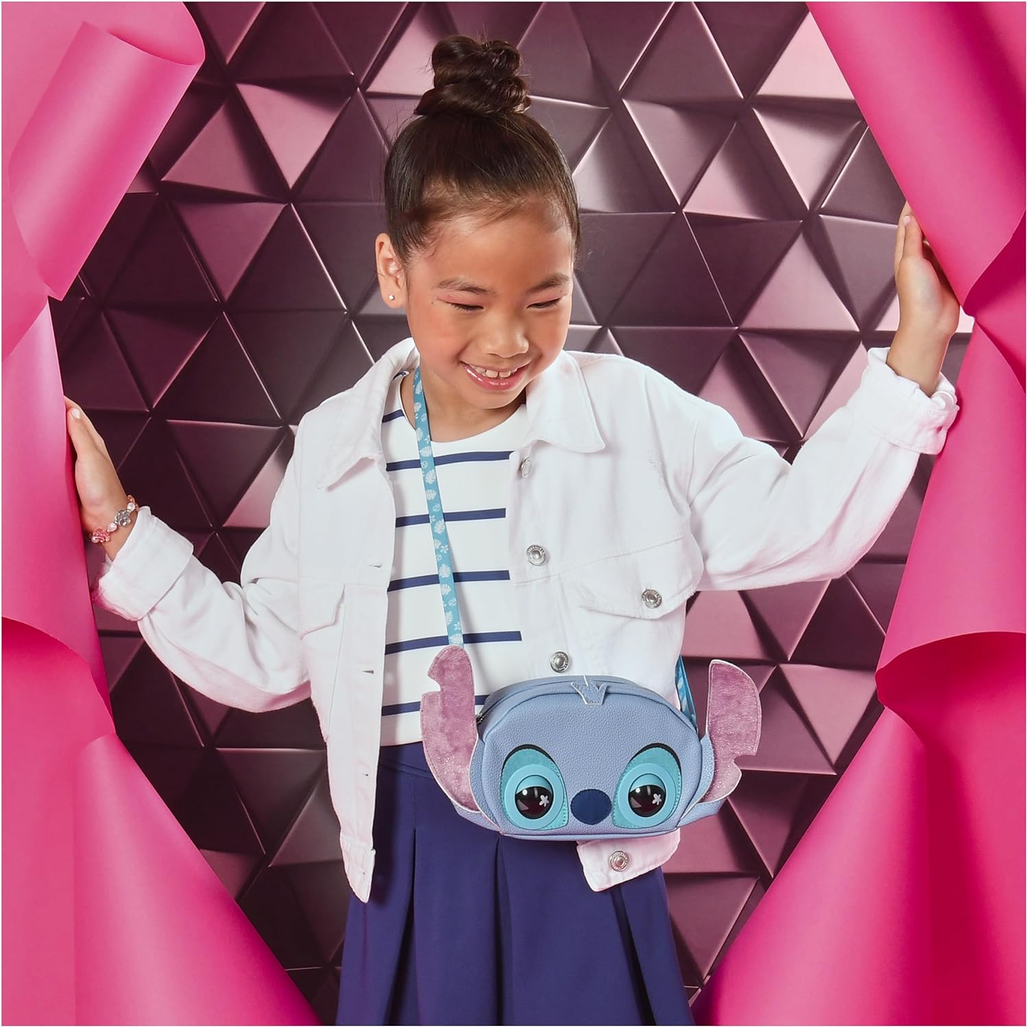 Blue Pinafore Denim Dress