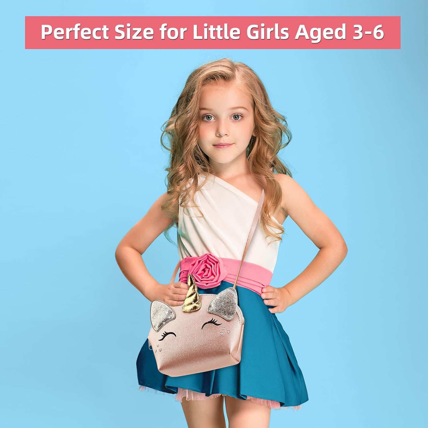 Blue Pinafore Denim Dress