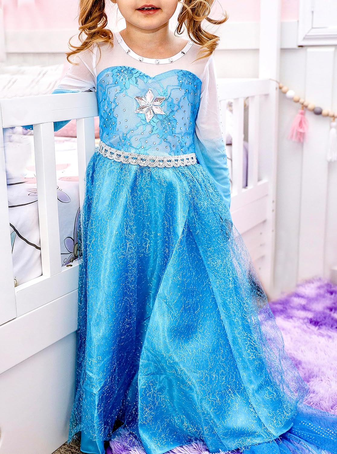 Blue Pinafore Denim Dress
