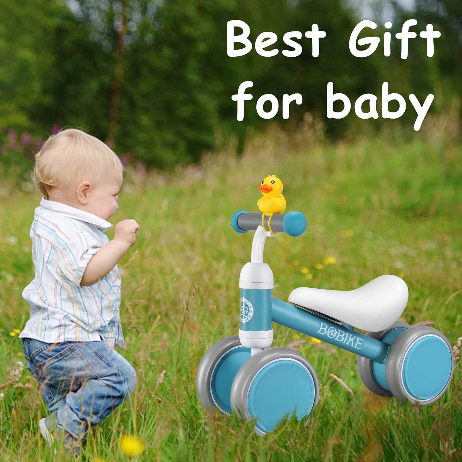 Blue Pinafore Denim Dress