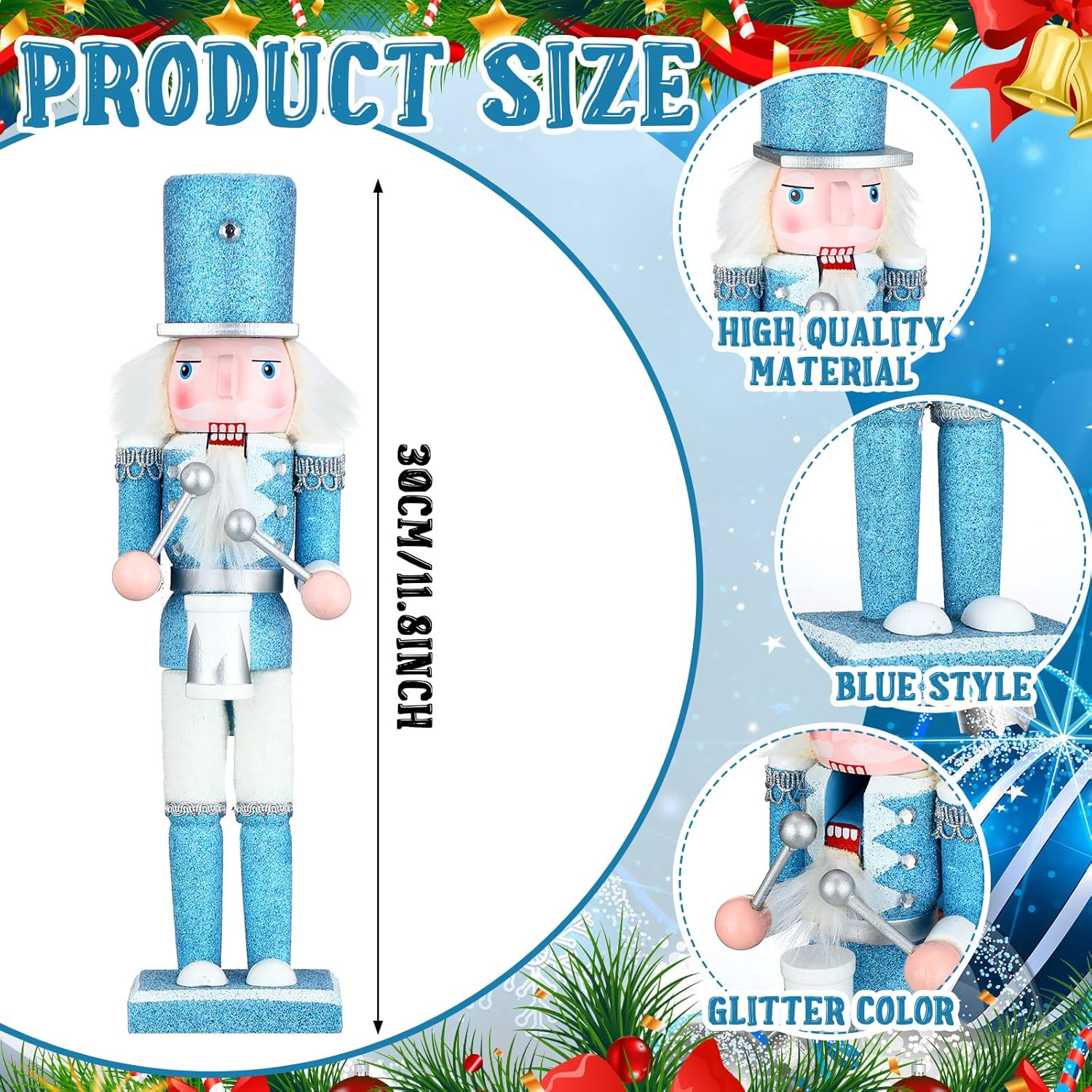 Blue Pinafore Denim Dress