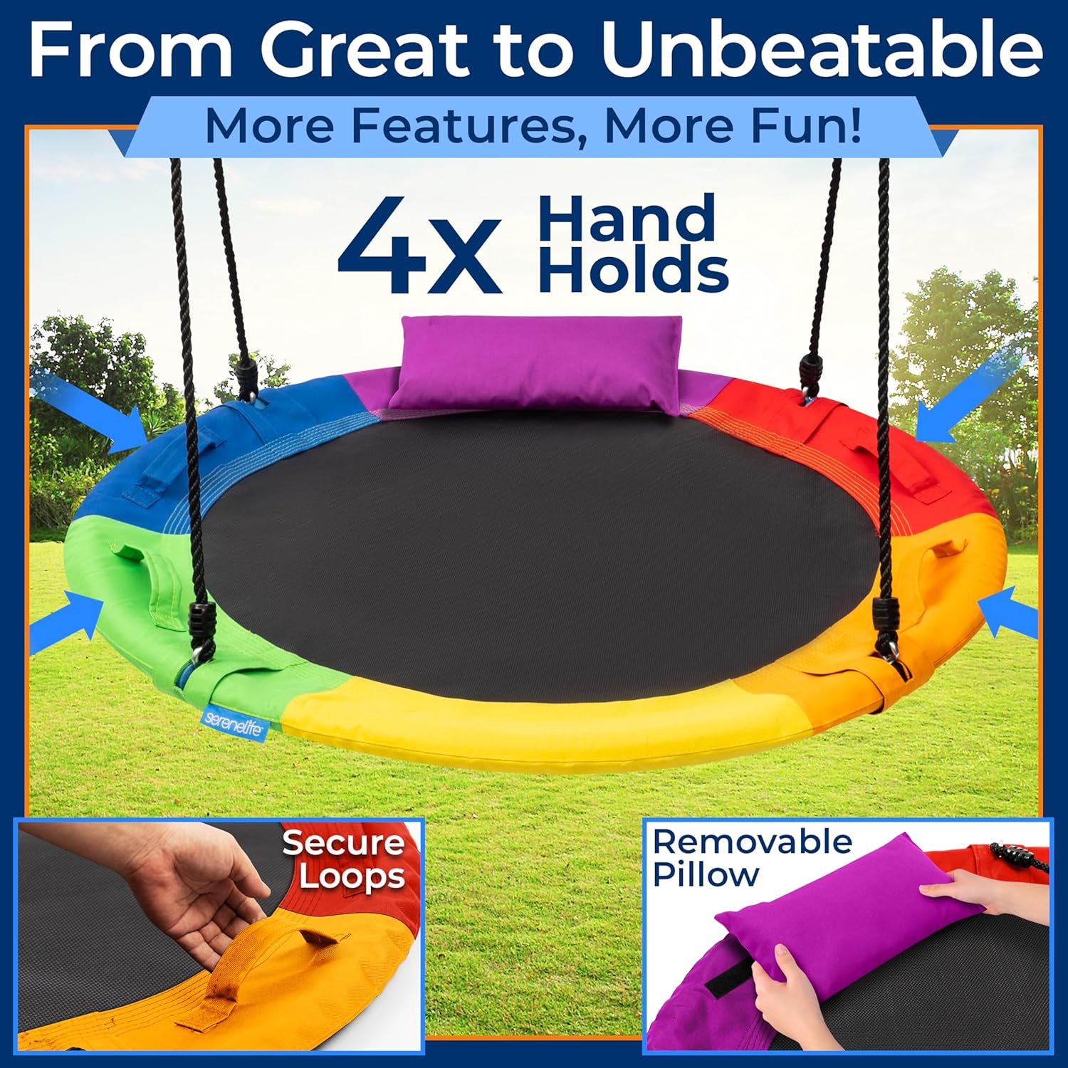 Blue Pinafore Denim Dress