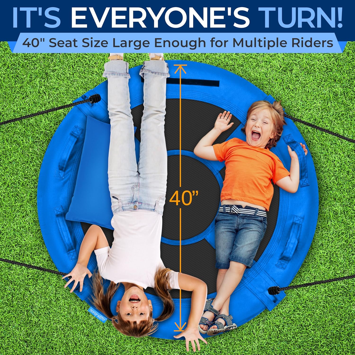 Blue Pinafore Denim Dress