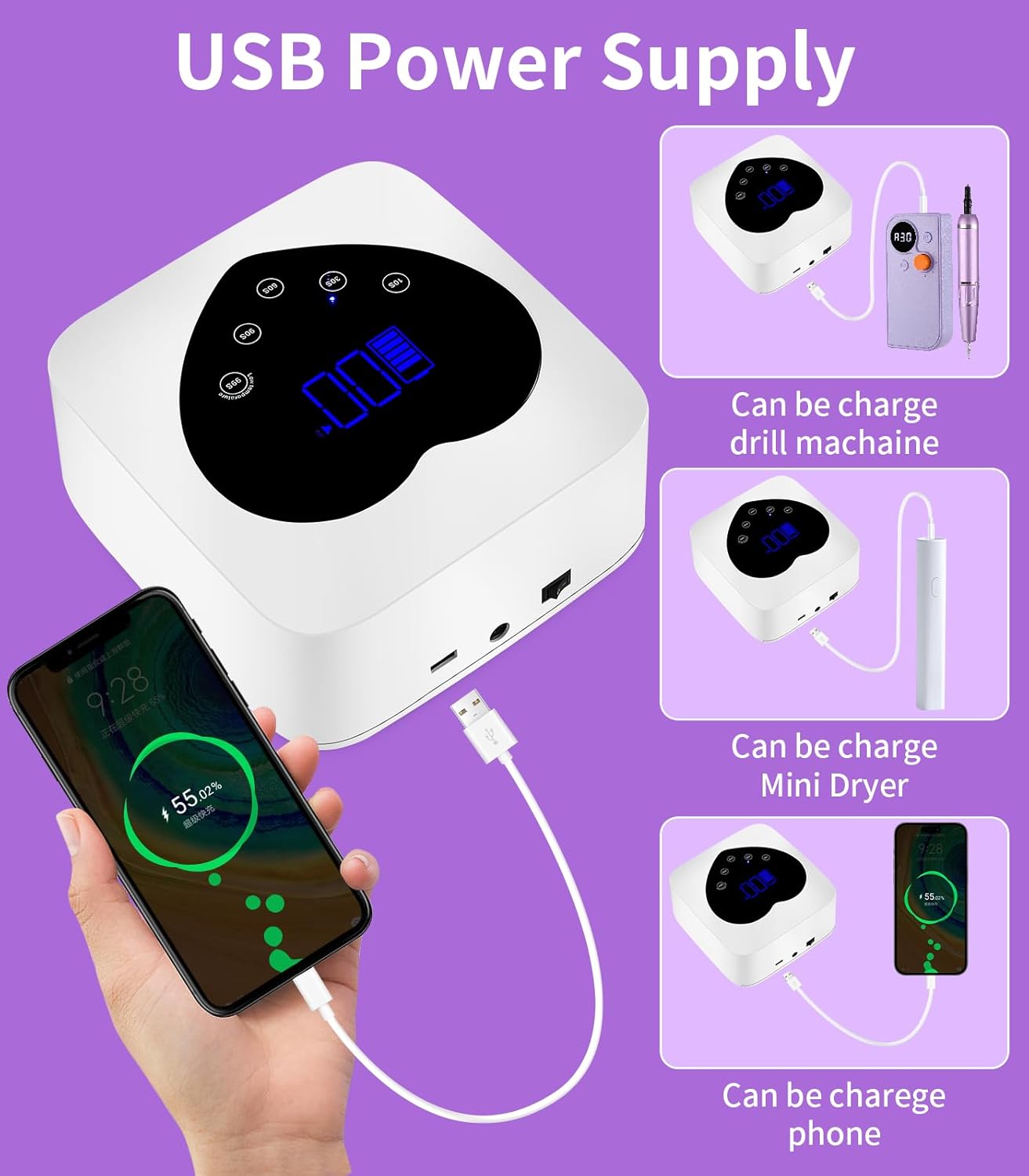 Blue Pinafore Denim Dress