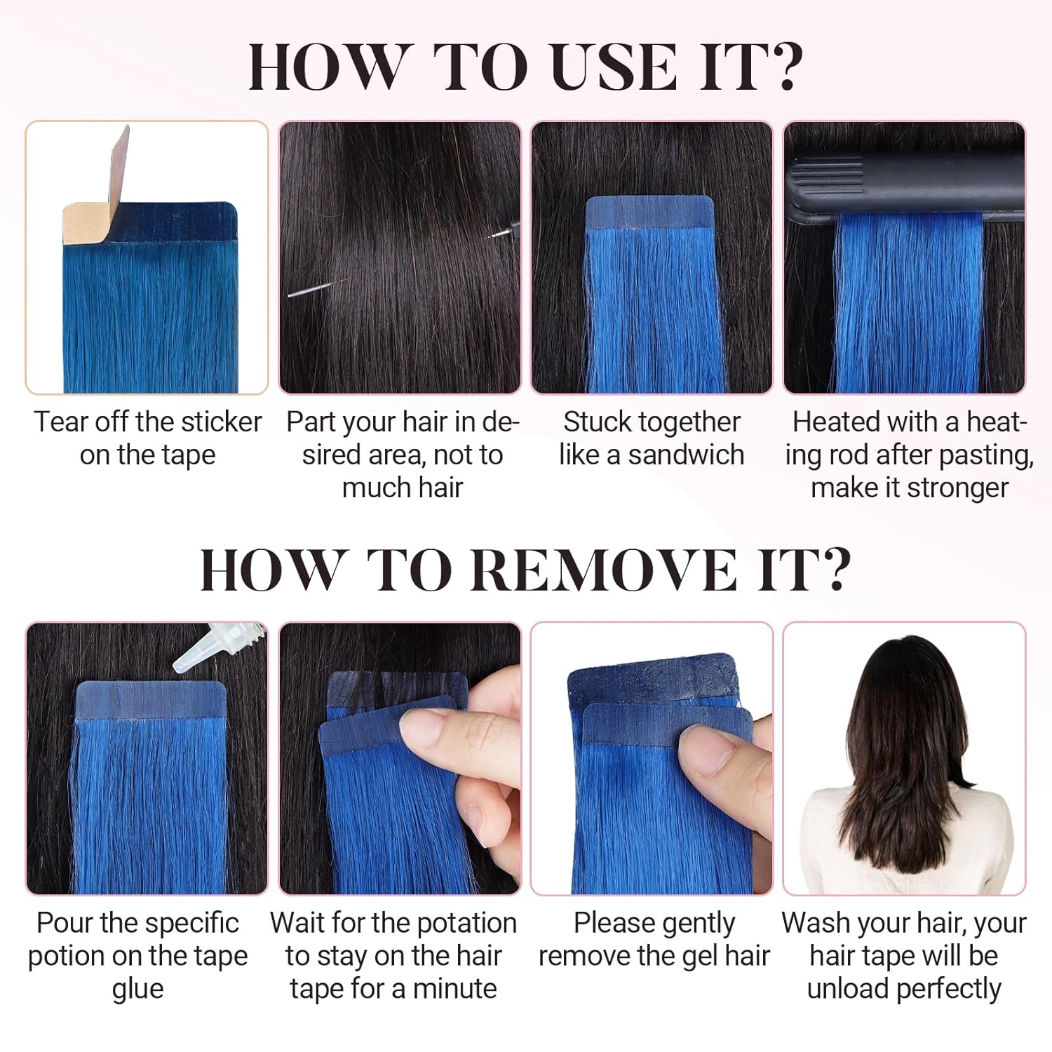 Blue Pinafore Denim Dress