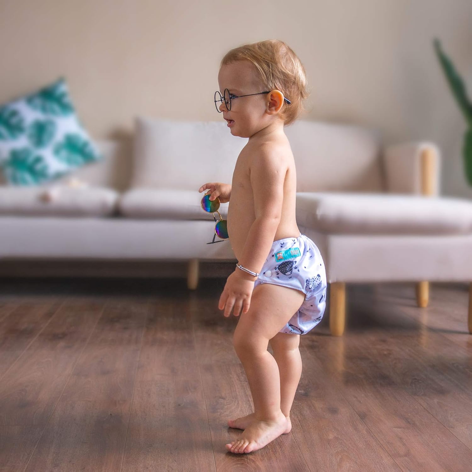 Blue Pinafore Denim Dress