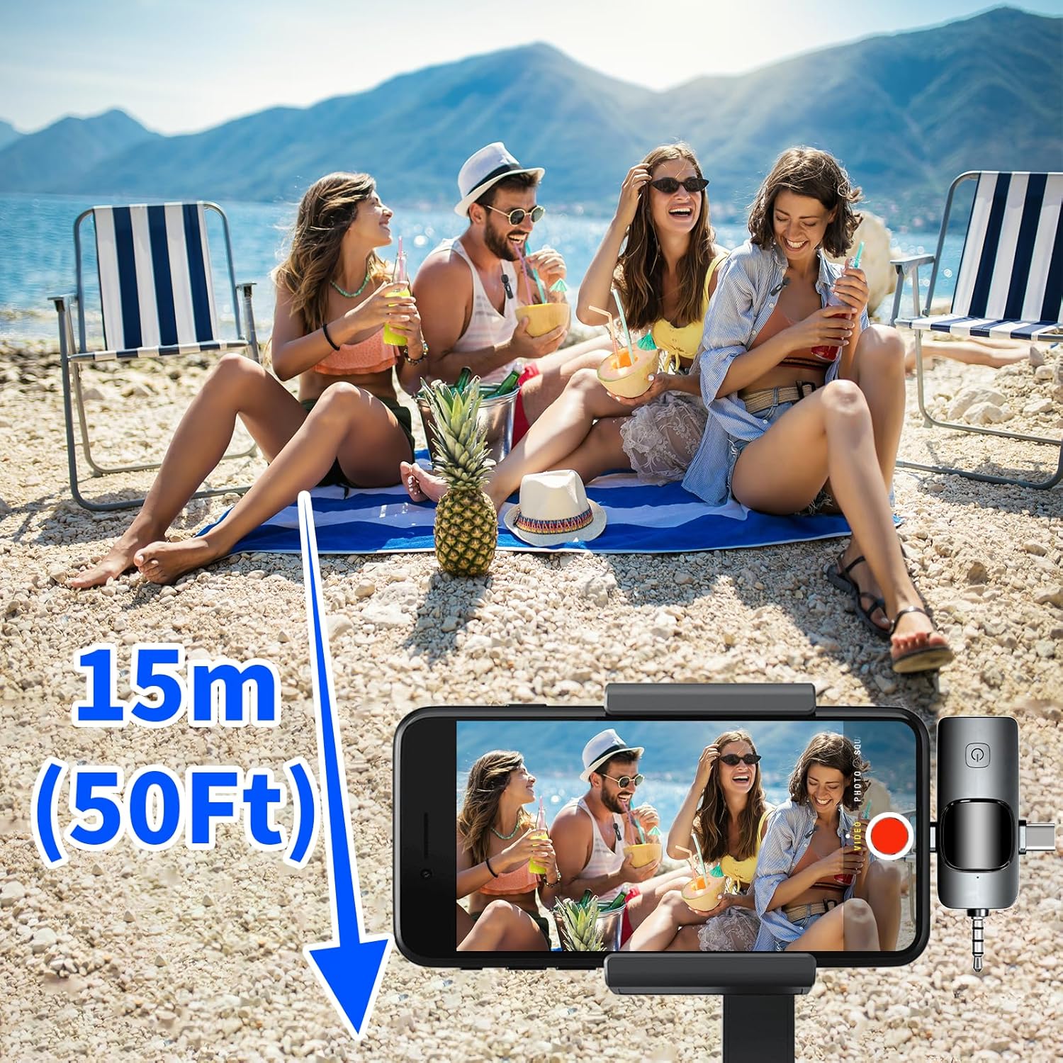 Blue Pinafore Denim Dress