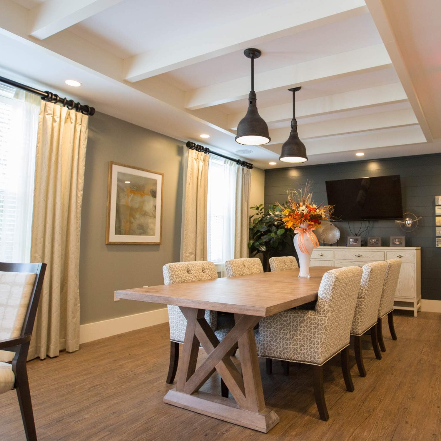 Blue Pinafore Denim Dress