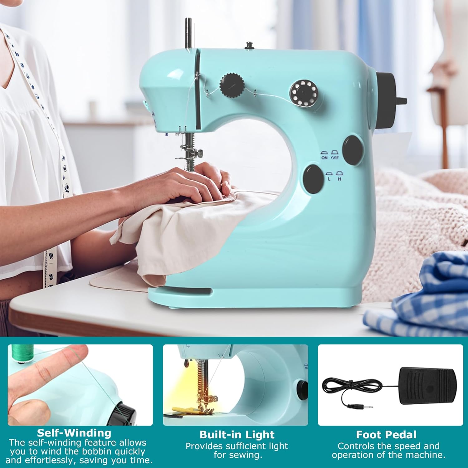 Blue Pinafore Denim Dress