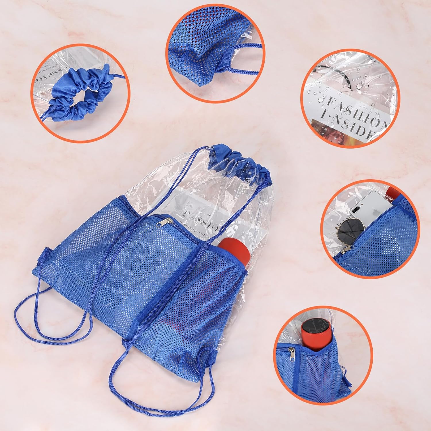 Blue Pinafore Denim Dress
