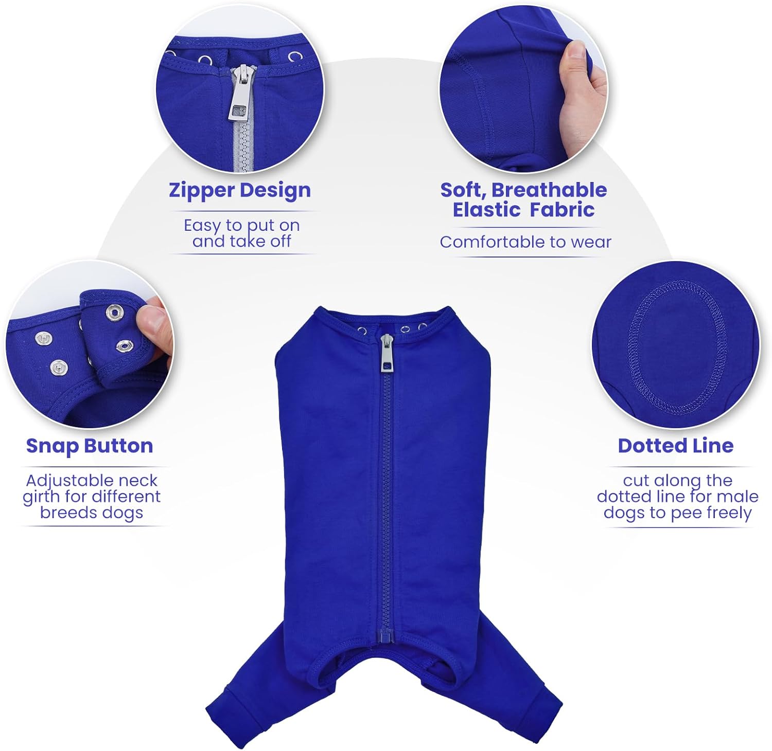 Blue Pinafore Denim Dress