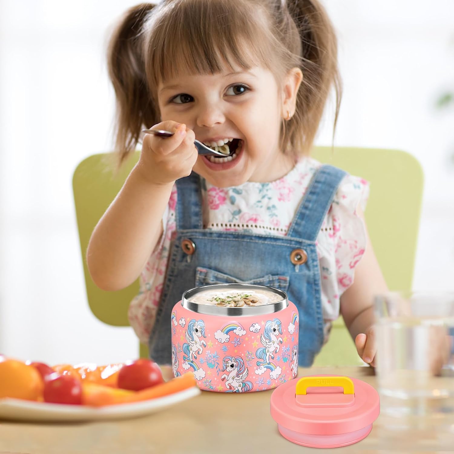 Blue Pinafore Denim Dress