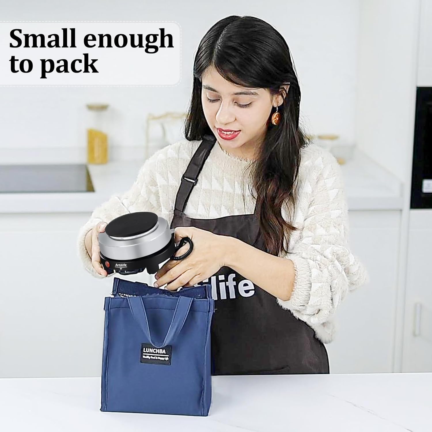 Blue Pinafore Denim Dress