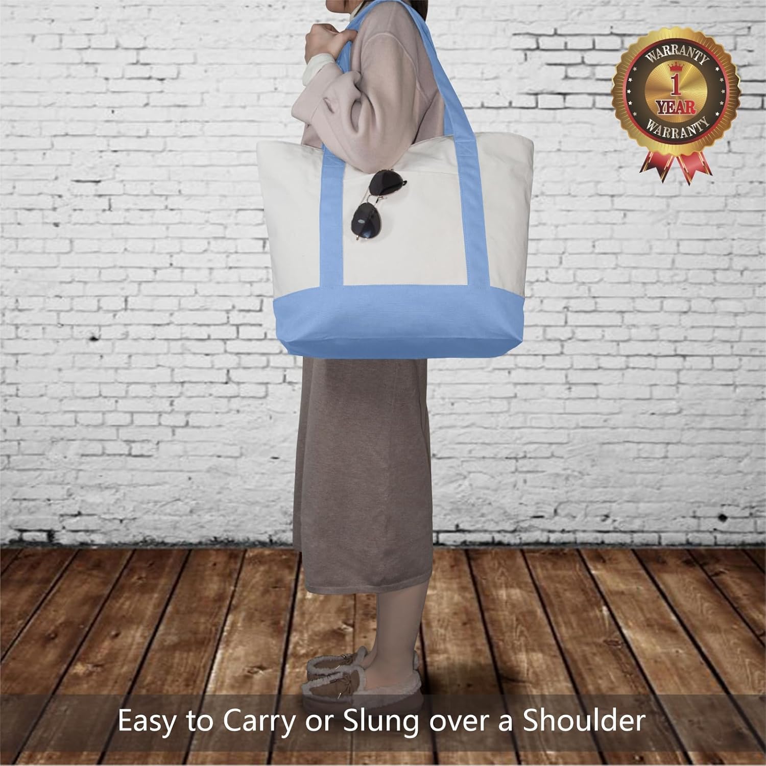 Blue Pinafore Denim Dress