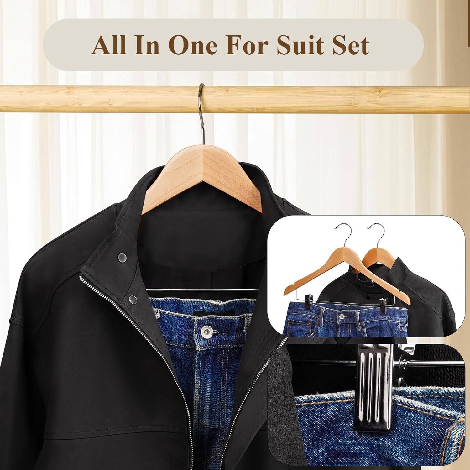 Blue Pinafore Denim Dress