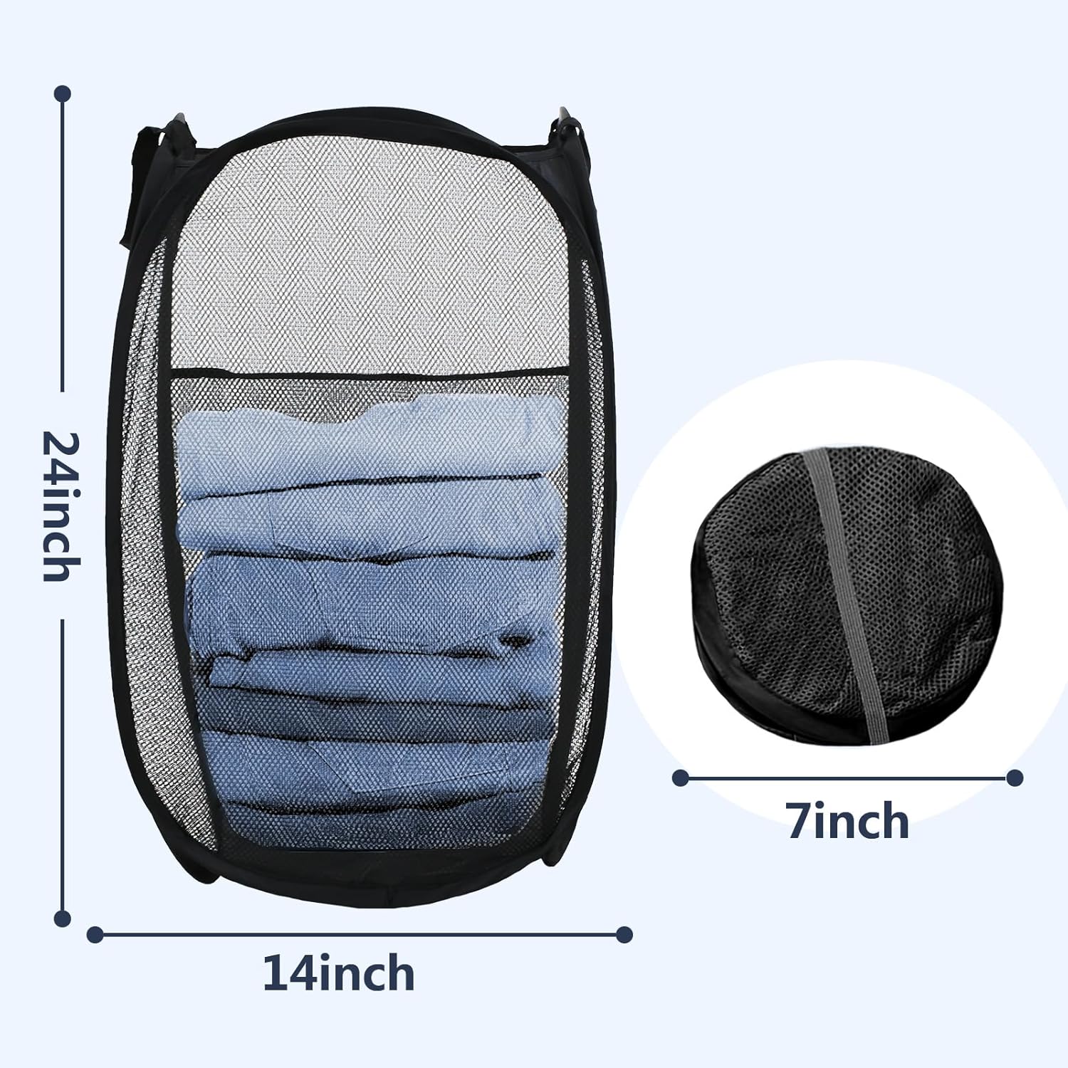 Blue Pinafore Denim Dress