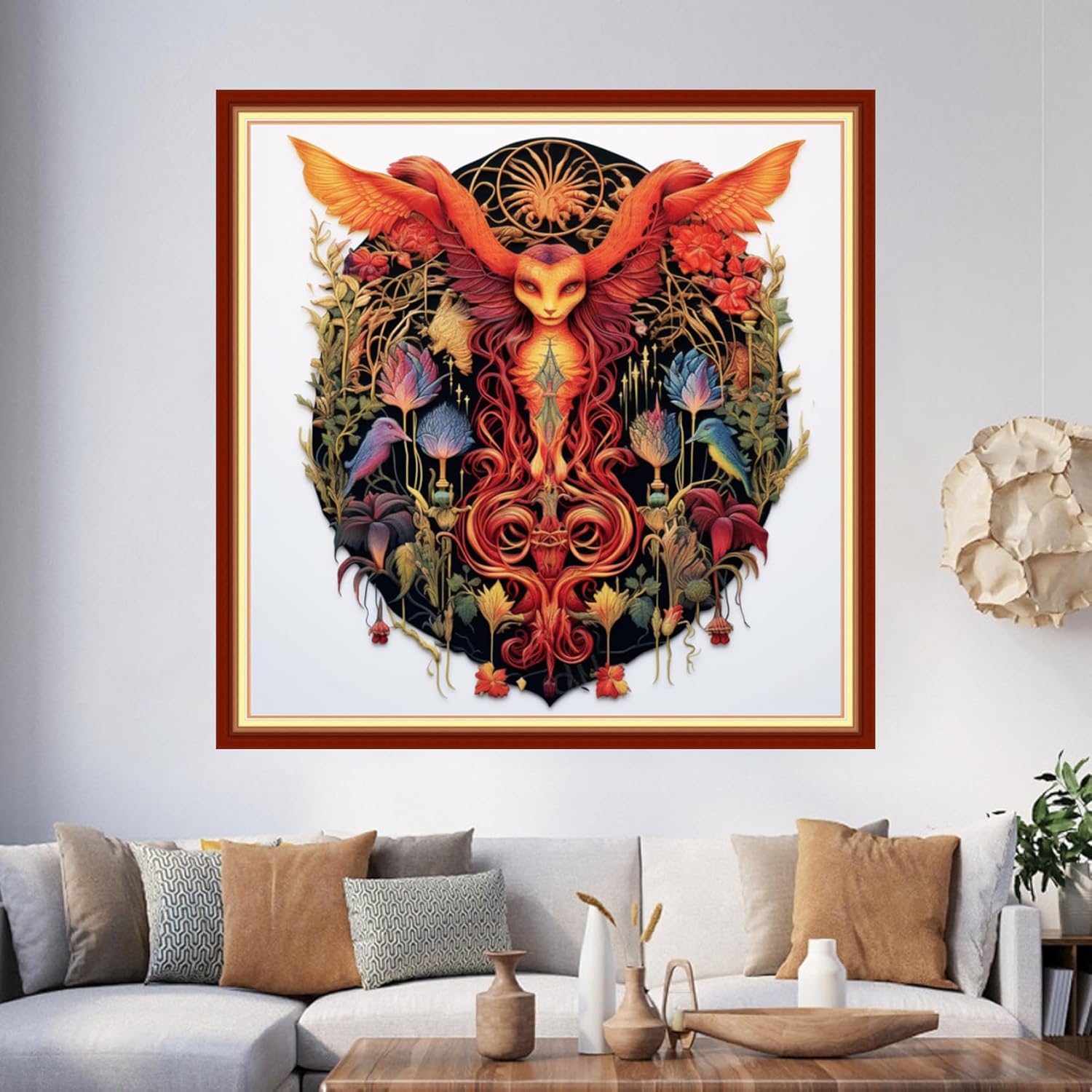 Blue Pinafore Denim Dress