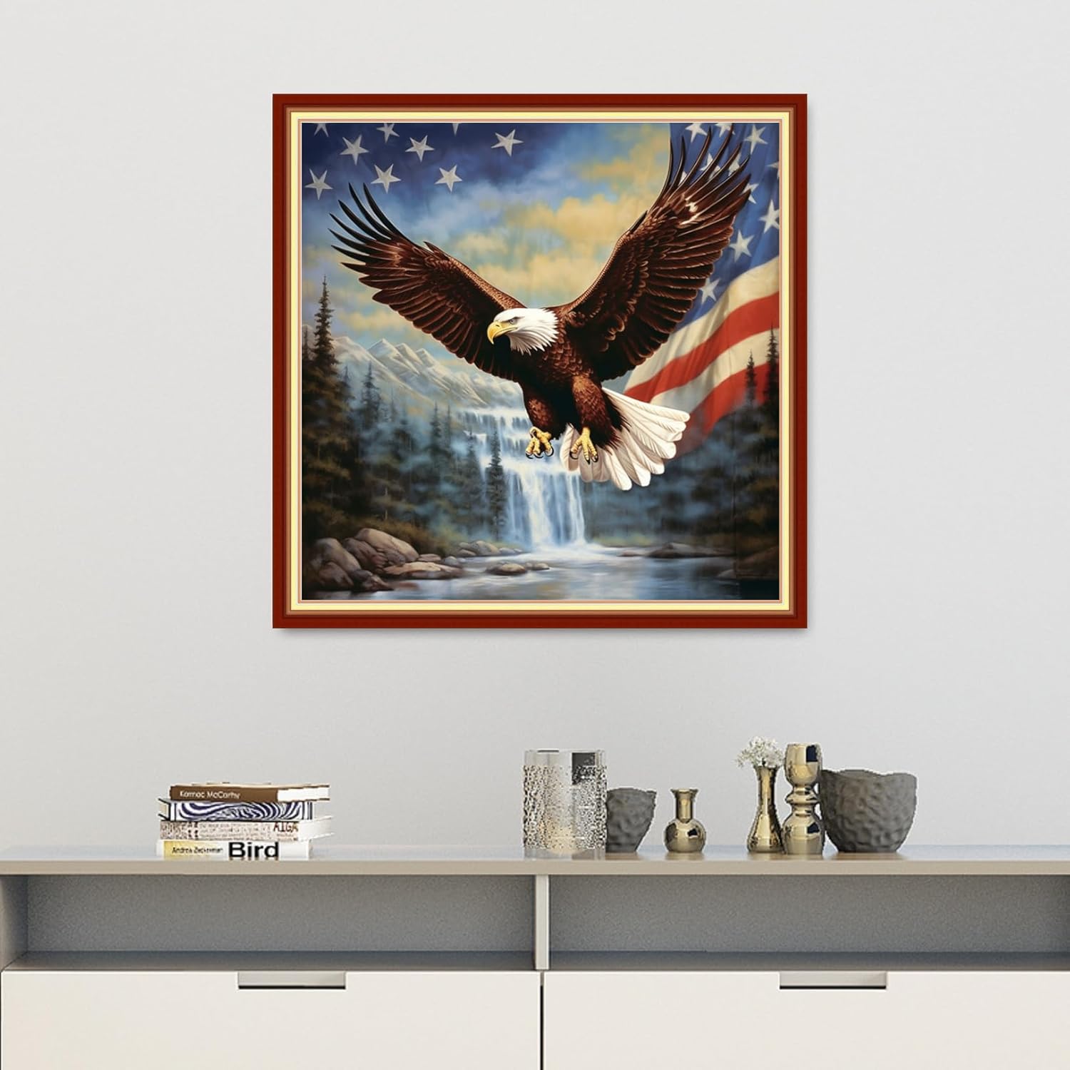 Blue Pinafore Denim Dress