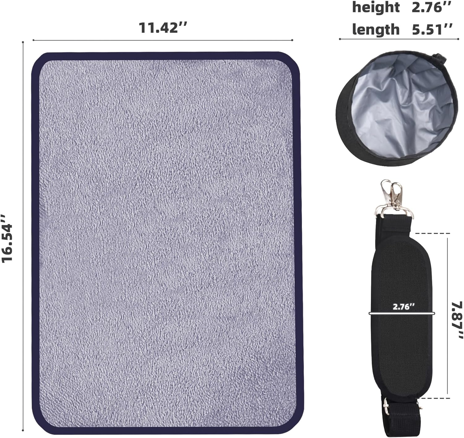 Blue Pinafore Denim Dress