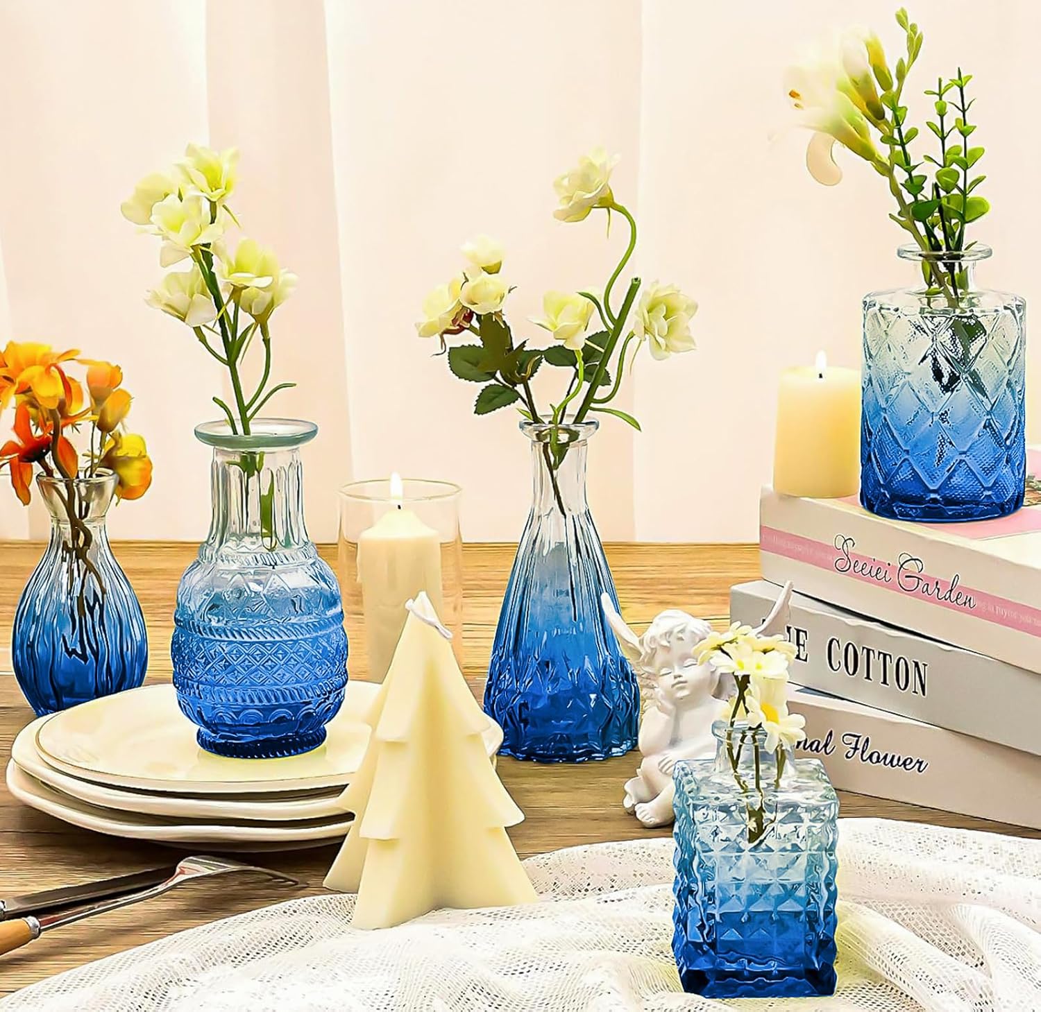 Blue Pinafore Denim Dress