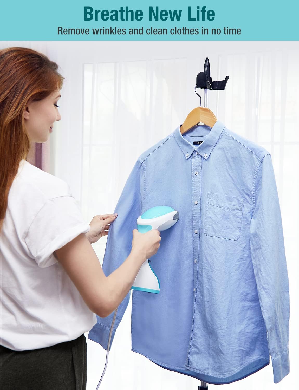Blue Pinafore Denim Dress