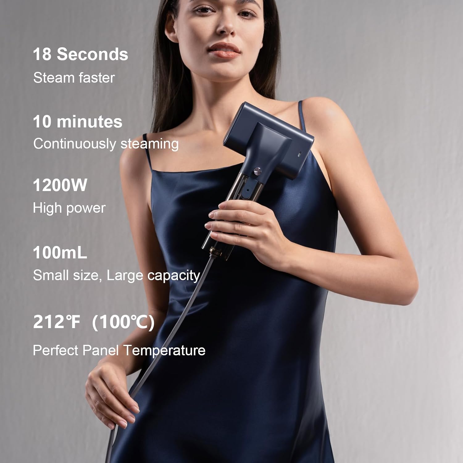 Blue Pinafore Denim Dress