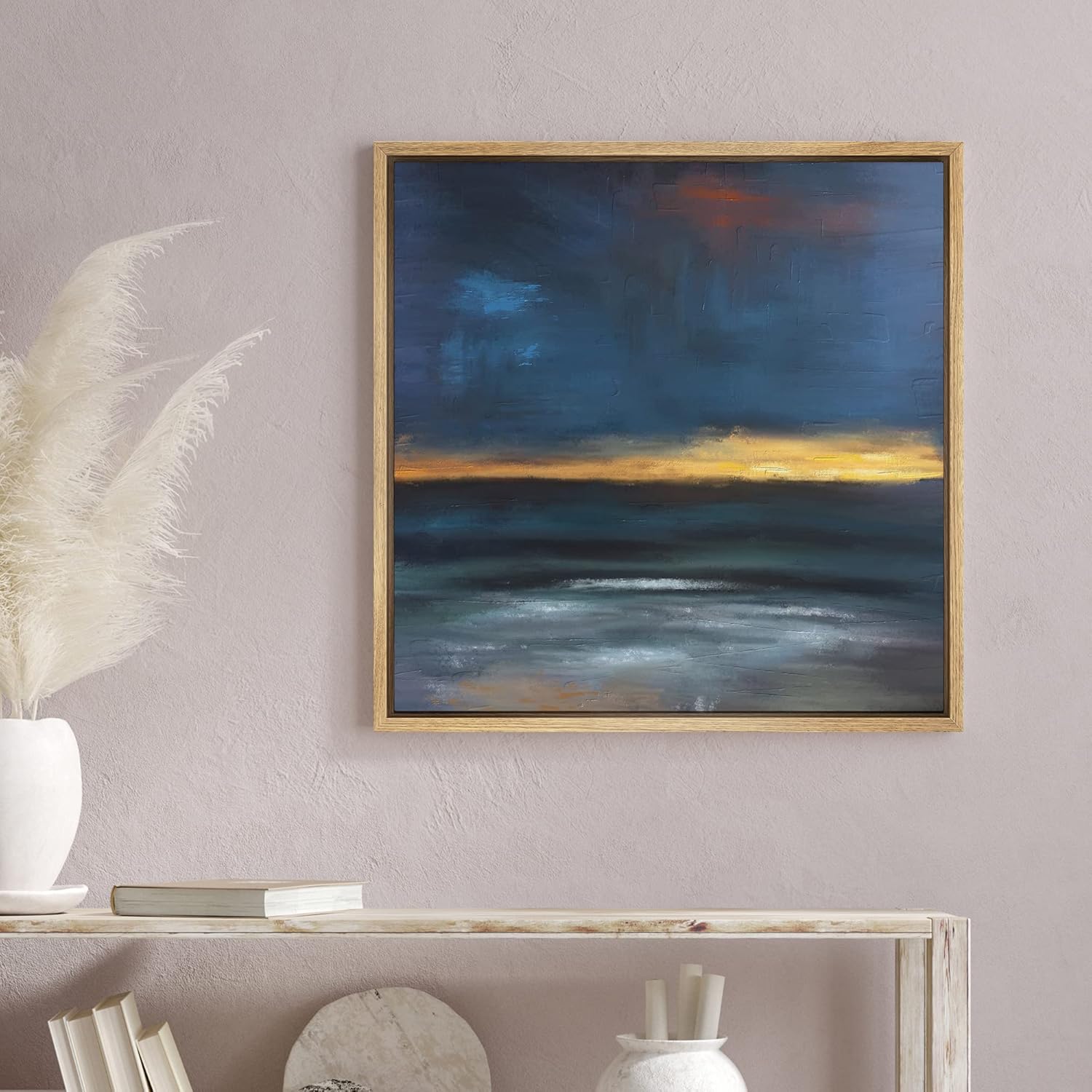 Blue Pinafore Denim Dress