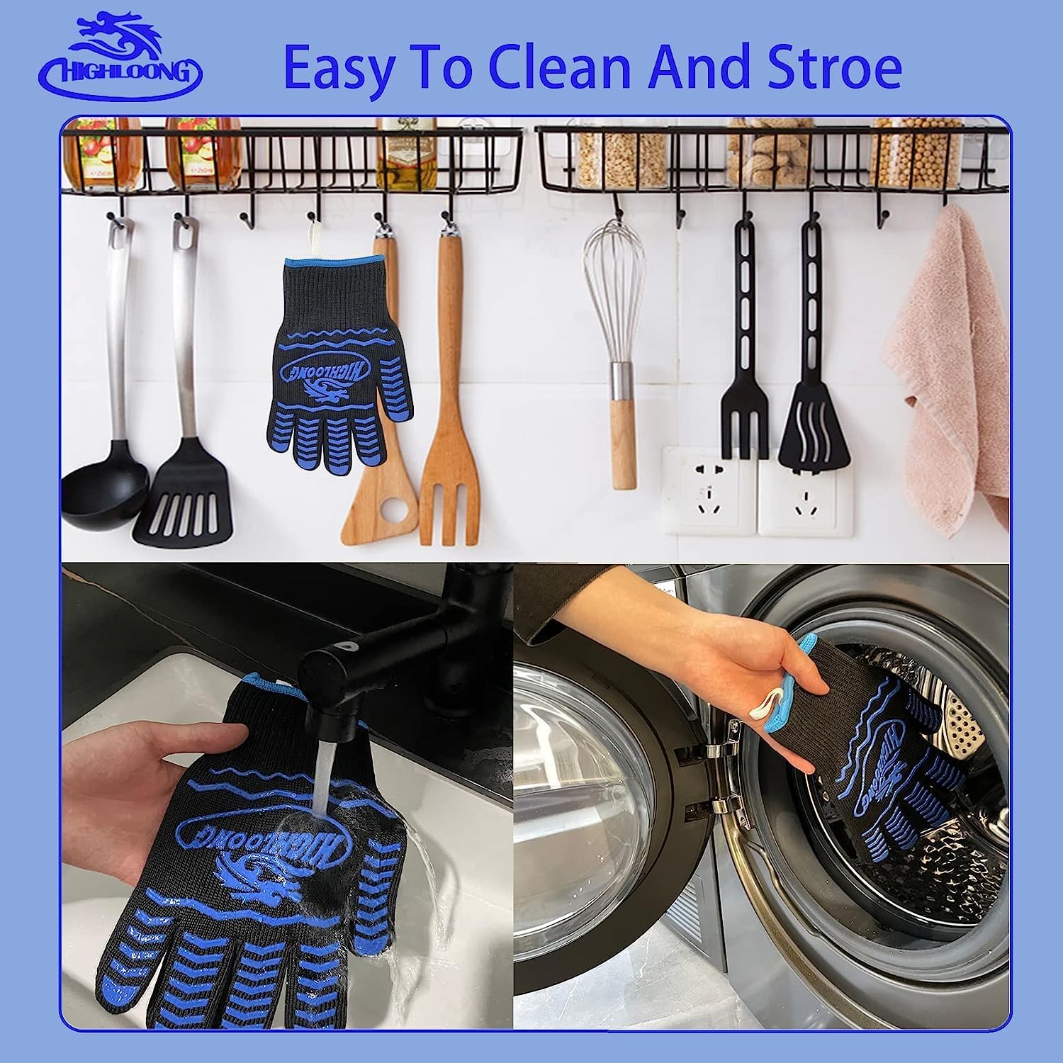 Blue Pinafore Denim Dress