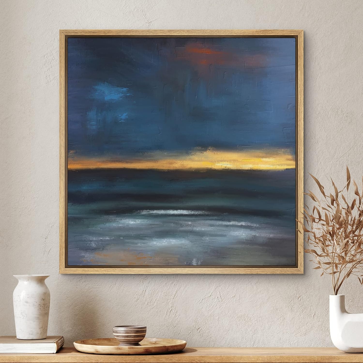 Blue Pinafore Denim Dress