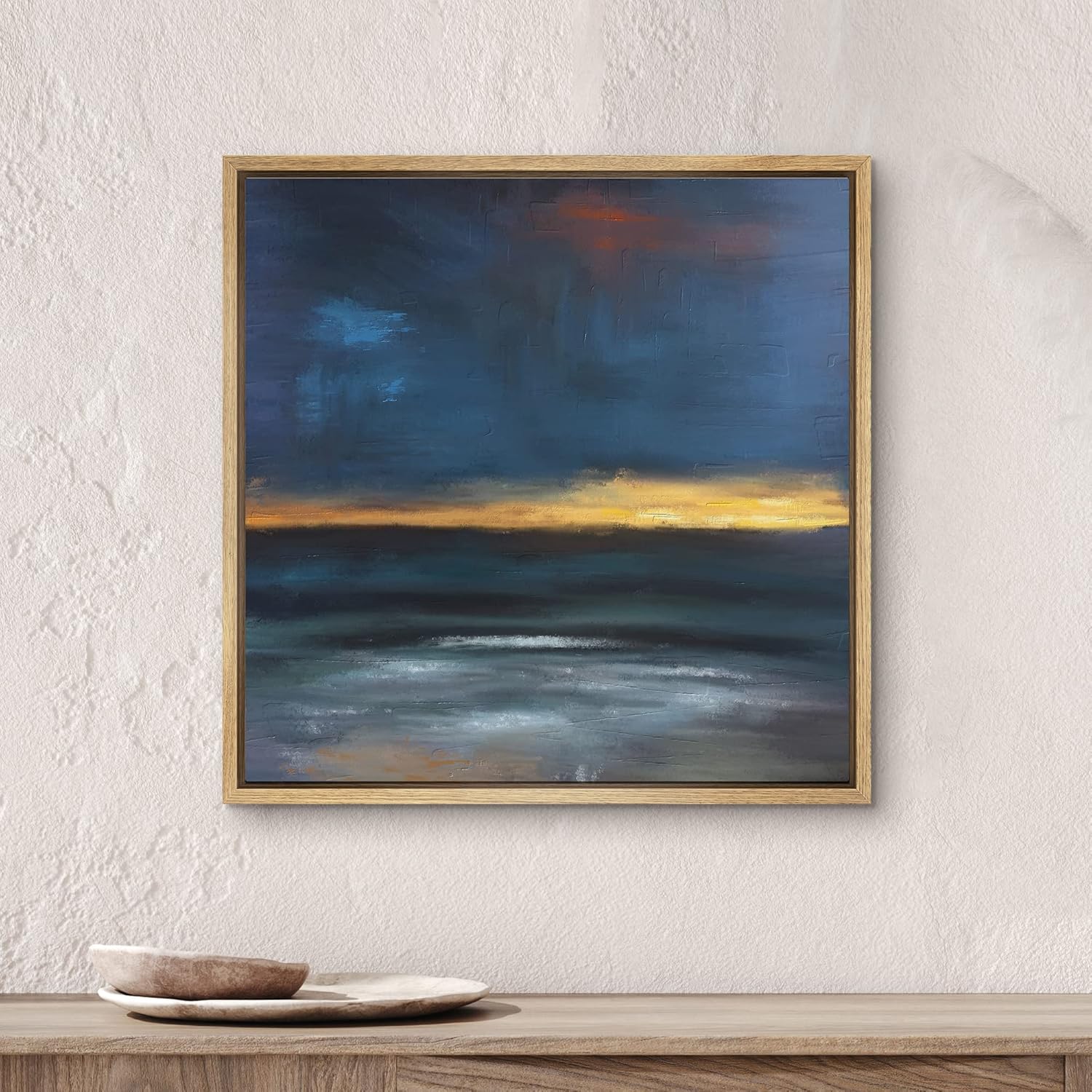 Blue Pinafore Denim Dress