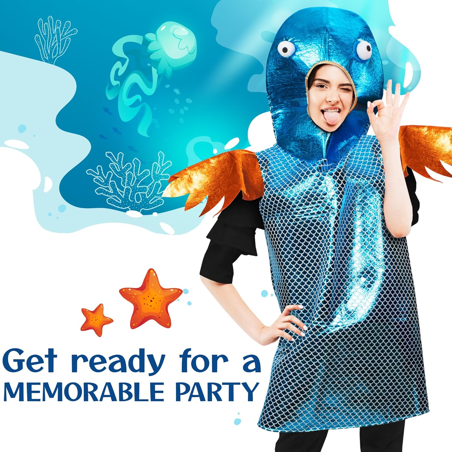 Blue Pinafore Denim Dress
